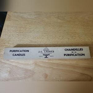 Vintage J.L Lasnier Purification Candle Sticks